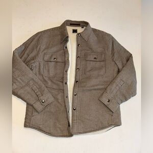 Todd Snyder Herringbone Sherpa Jacket